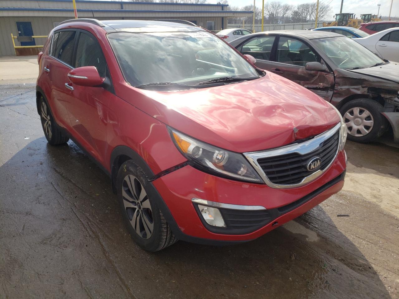KIA SPORTAGE E 2013 with VIN KNDPC3A26D7504797 - Photo from auction