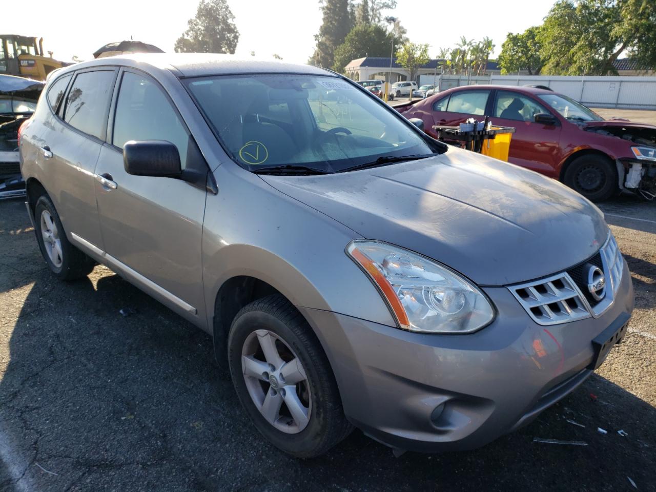 NISSAN ROGUE S 2012 with VIN JN8AS5MT6CW600107 - Photo from auction