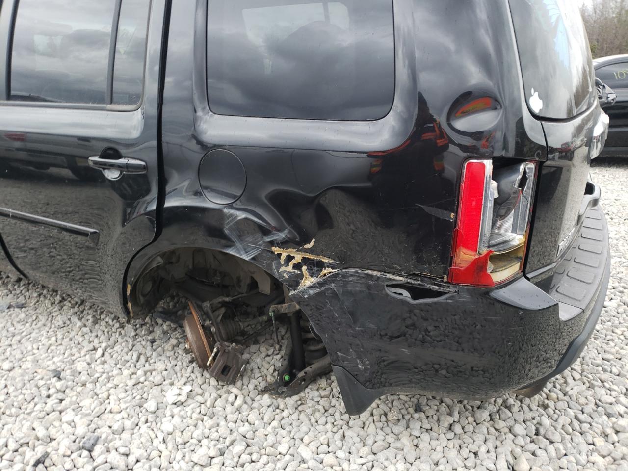 Photo 9 from auction – 2009 HONDA PILOT EXL with VIN 5FNYF48689B038236