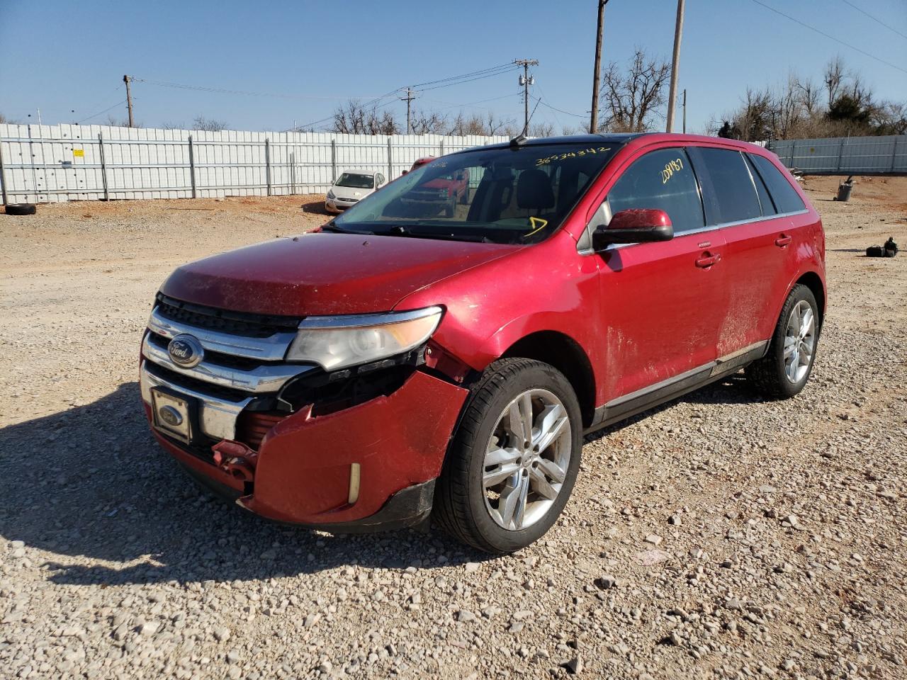 Photo 2 from auction – 2011 FORD EDGE LIMIT with VIN 2FMDK3KC3BBB03396