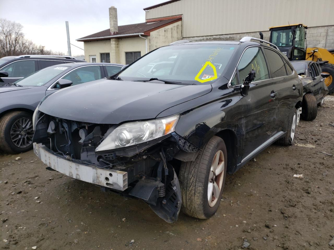 Photo 2 from auction – 2010 LEXUS RX 350 with VIN 2T2BK1BA4AC009124