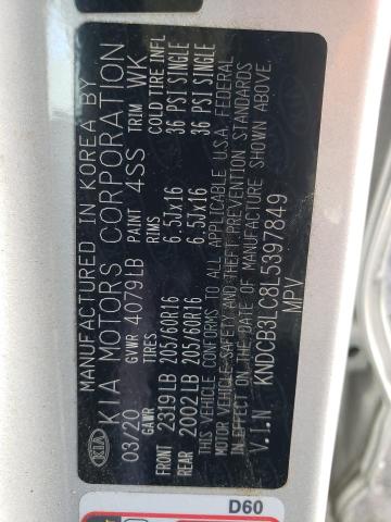 Photo 10 from auction – 2020 KIA NIRO LX with VIN KNDCB3LC8L5397849