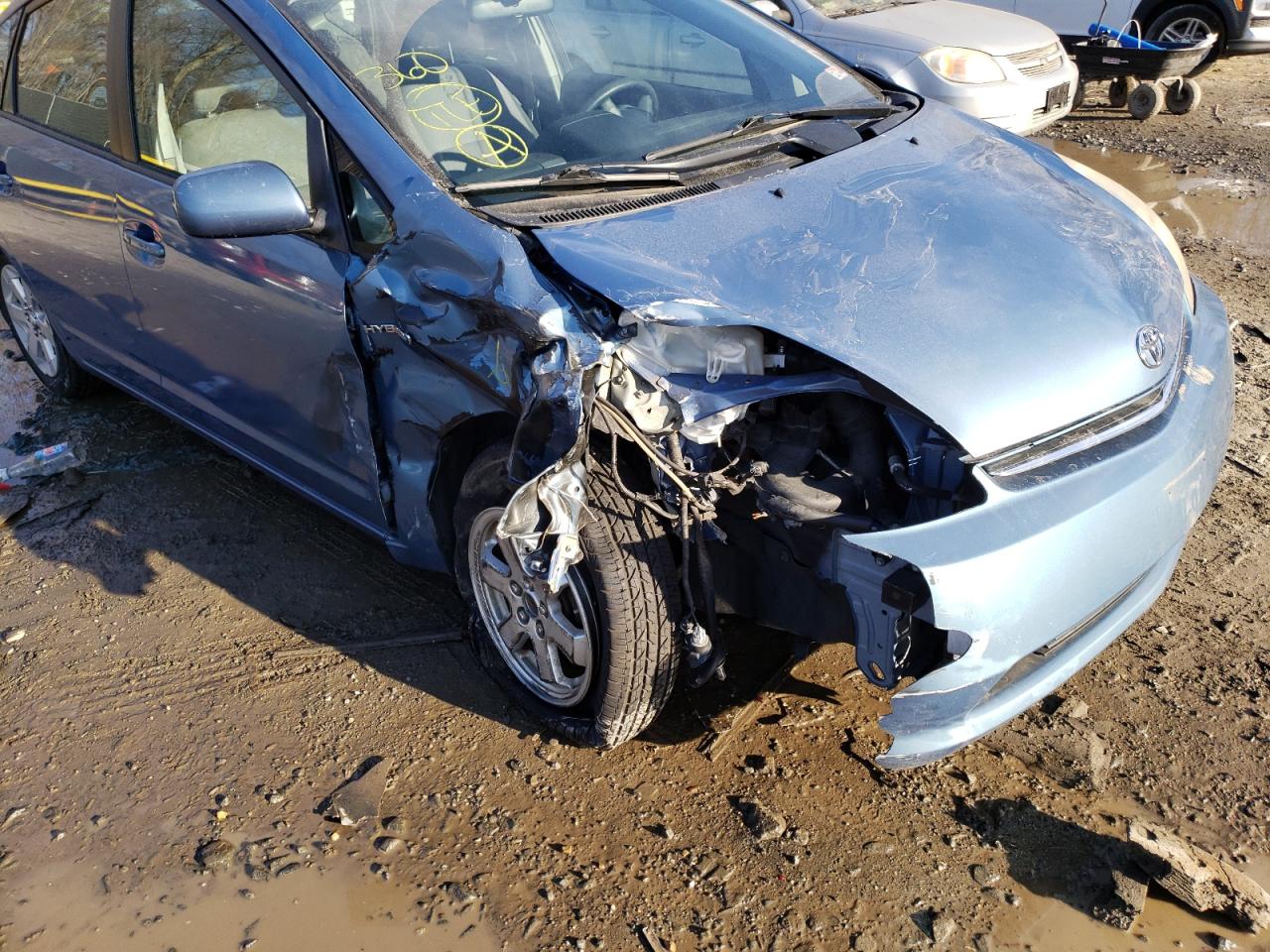 Photo 9 from auction – 2007 TOYOTA PRIUS with VIN JTDKB20U477555780