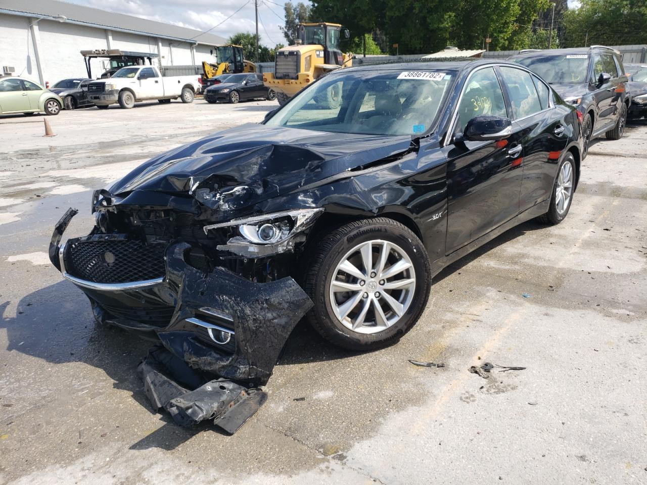 Photo 2 from auction – 2017 INFINITI Q50 PREMIU with VIN JN1EV7AR0HM831082