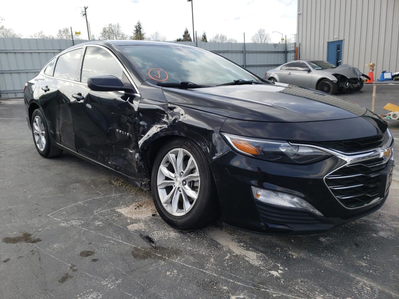 CHEVROLET MALIBU LT 2019 with VIN 1G1ZD5ST7KF166332 - Photo from auction