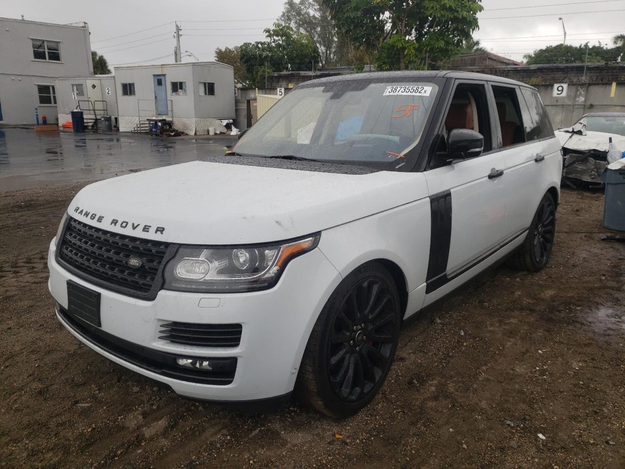Photo 2 from auction – 2016 LAND ROVER RANGE ROVE with VIN SALGV2EF4GA287686