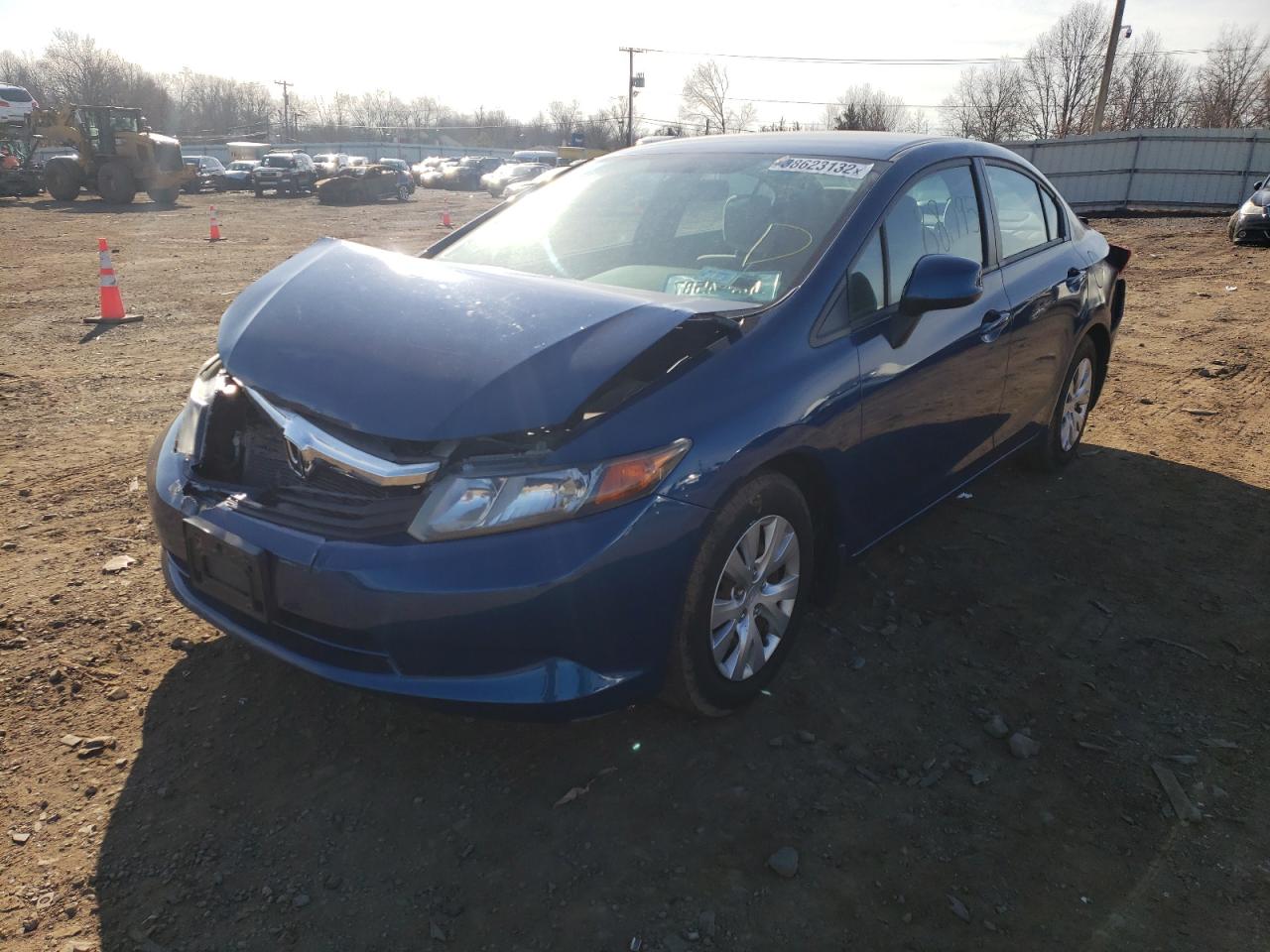 Photo 2 from auction – 2012 HONDA CIVIC SEDN with VIN 2HGFB2F59CH512019