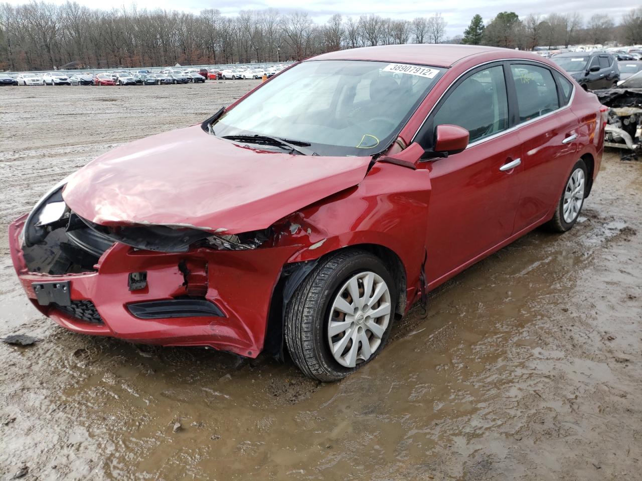 Photo 2 from auction – 2014 NISSAN SENTRA S with VIN 3N1AB7AP7EL618027