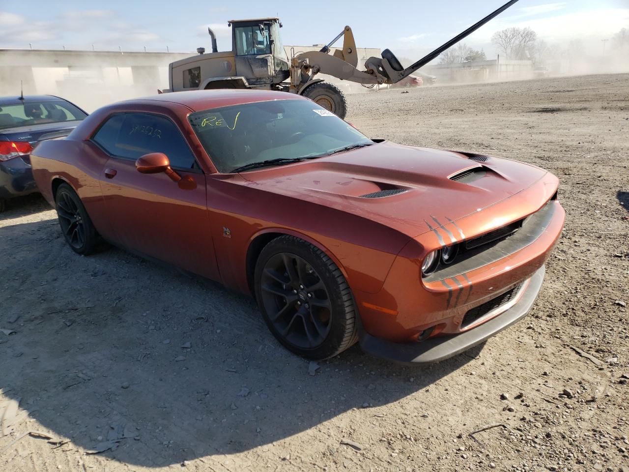 DODGE CHALLENGER 2020 with VIN 2C3CDZFJ4LH242767 - Photo from auction