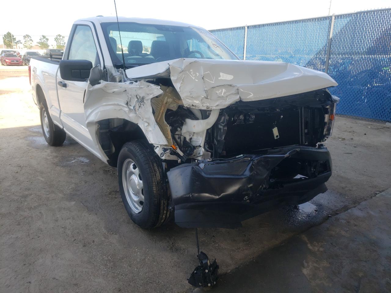 FORD F150 2021 with VIN 1FTMF1C51MKE72960 - Photo from auction