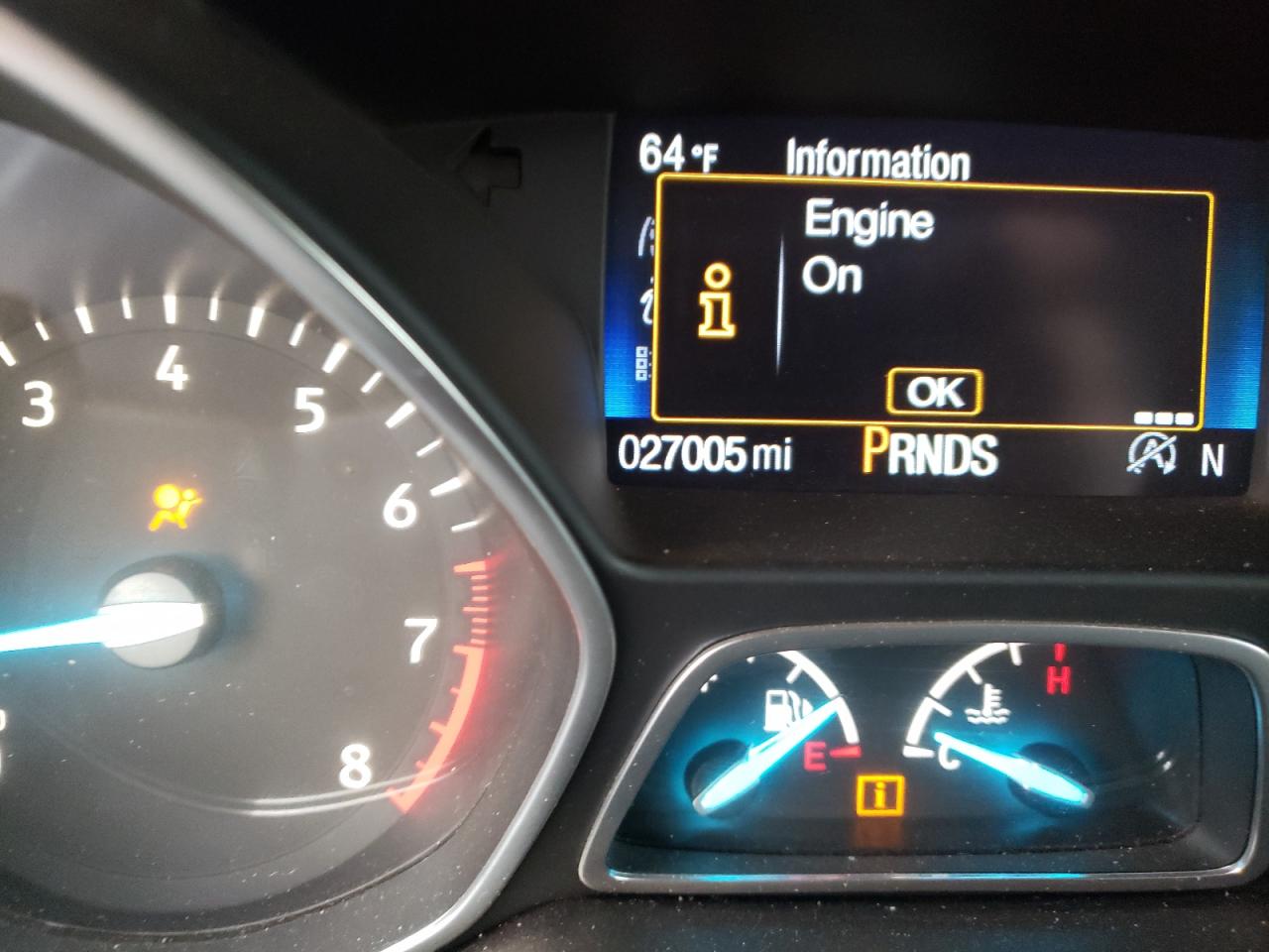 Photo 8 from auction – 2017 FORD ESCAPE TIT with VIN 1FMCU0J92HUD84457