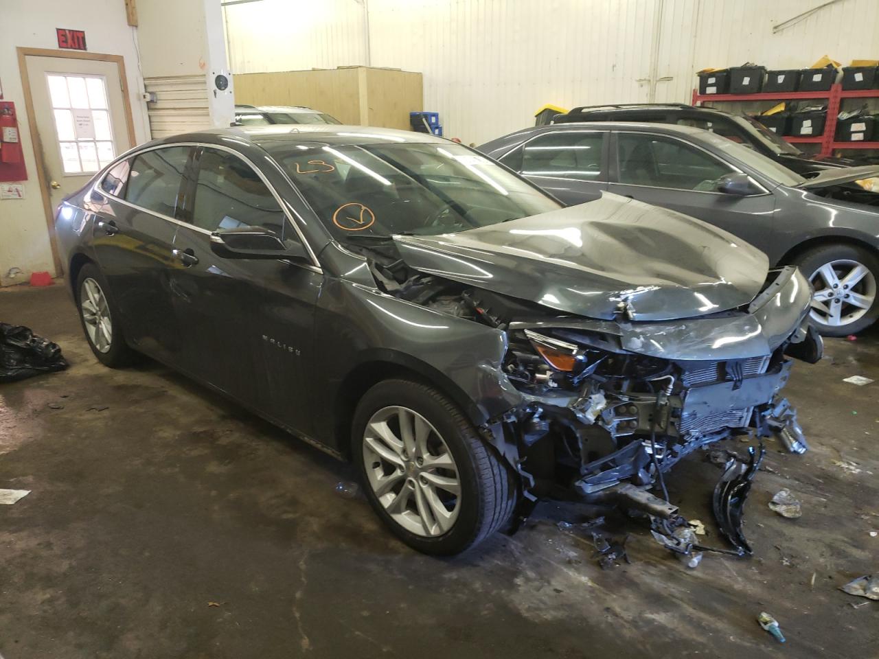 CHEVROLET MALIBU LT 2018 with VIN 1G1ZD5ST3JF194840 - Photo from auction
