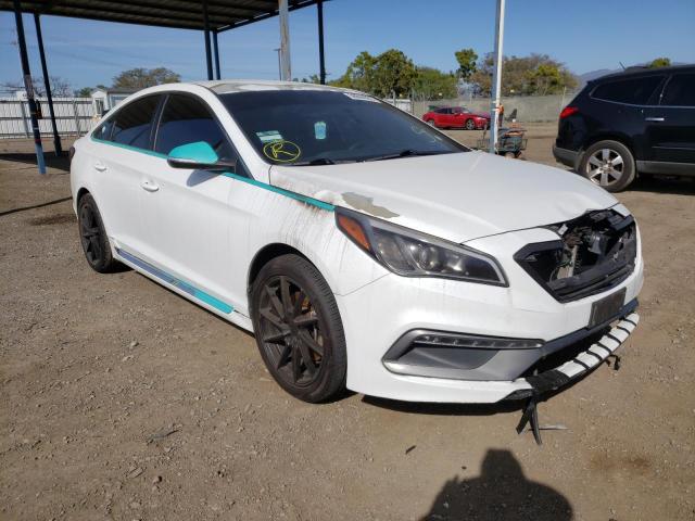 HYUNDAI SONATA SPO 2017 with VIN 5NPE34AB6HH524952 - Photo from auction