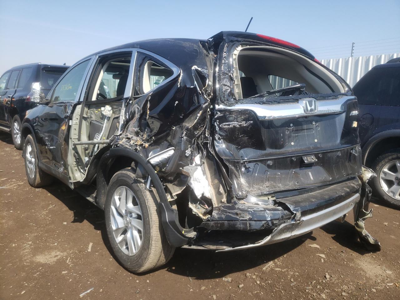 Photo 3 from auction – 2016 HONDA CR-V EX with VIN 5J6RM4H58GL069699