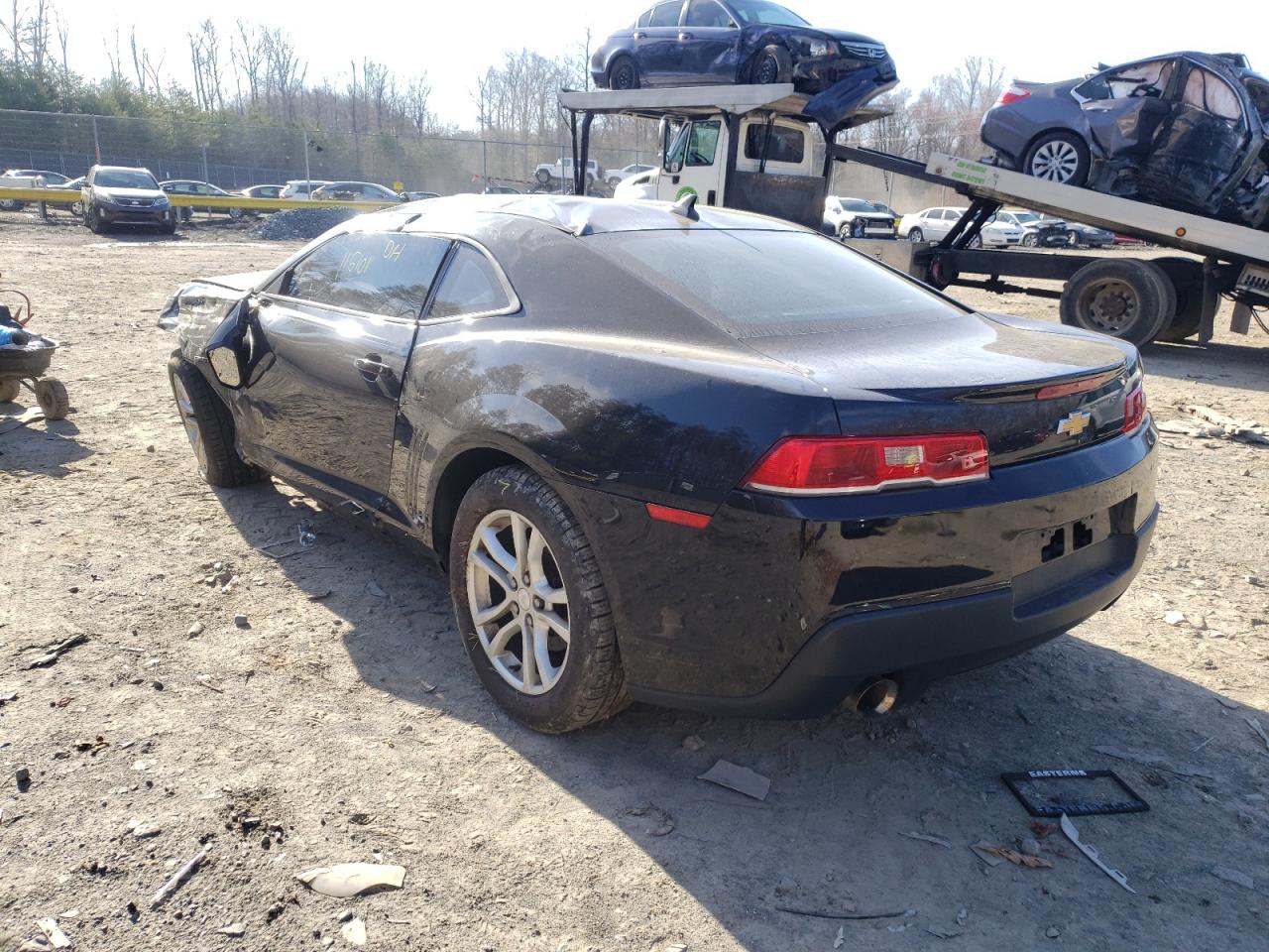 Photo 3 from auction – 2014 CHEVROLET CAMARO LS with VIN 2G1FA1E33E9211604