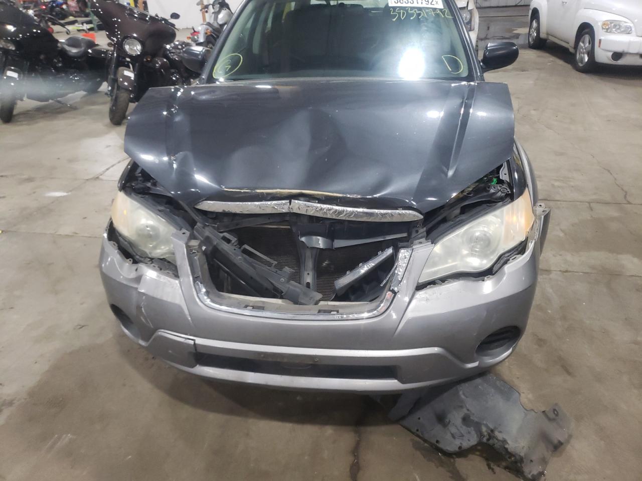 Photo 9 from auction – 2009 SUBARU OUTBACK with VIN 4S4BP60C397341149