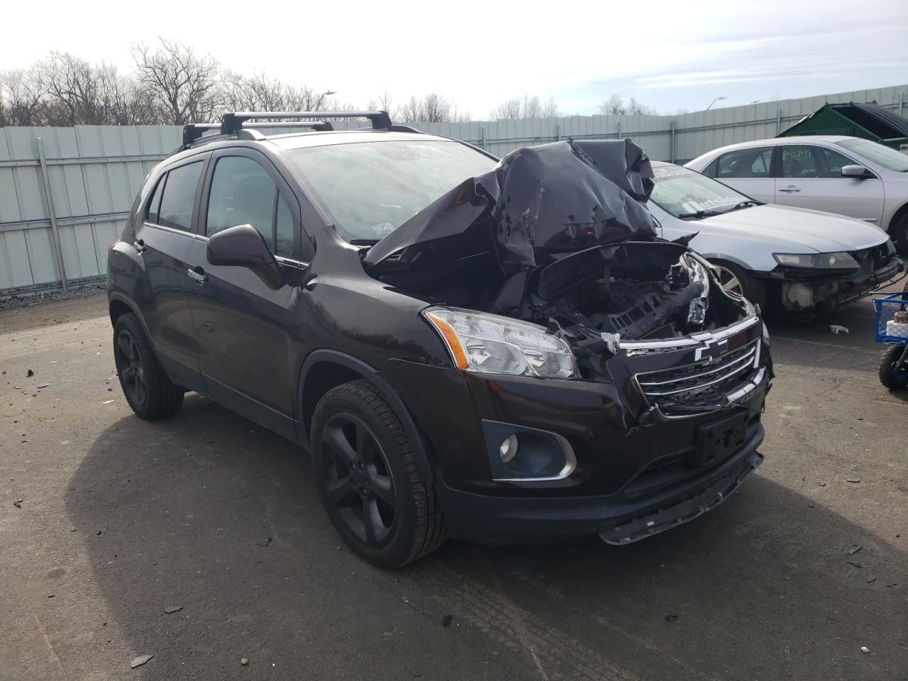 CHEVROLET TRAX LTZ 2015 with VIN KL7CJTSB0FB133605 - Photo from auction