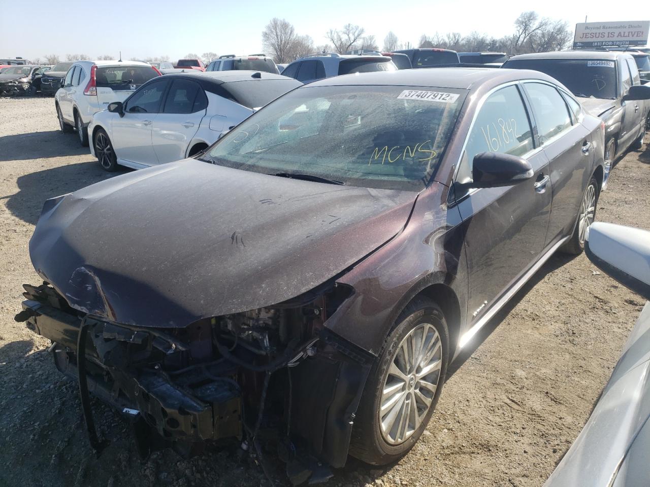 Photo 2 from auction – 2015 TOYOTA AVALON HYB with VIN 4T1BD1EB2FU037190