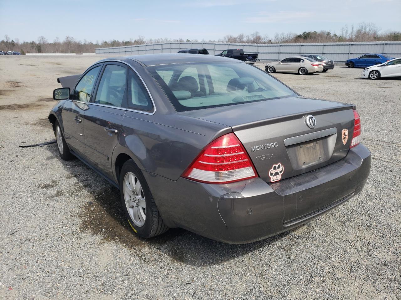 Photo 3 from auction – 2005 MERCURY MONTEGO LU with VIN 1MEFM40125G628105
