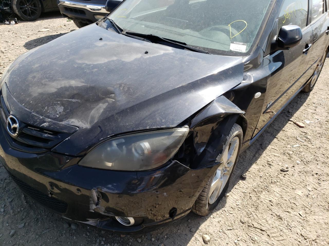 Photo 9 from auction – 2006 MAZDA 3 HATCHBAC with VIN JM1BK343061517066