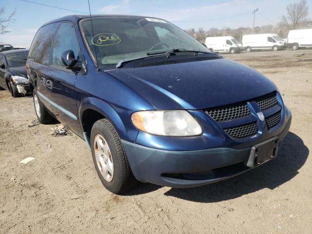 DODGE CARAVAN SE 2002 with VIN 1B8GP25B42B741075 - Photo from auction