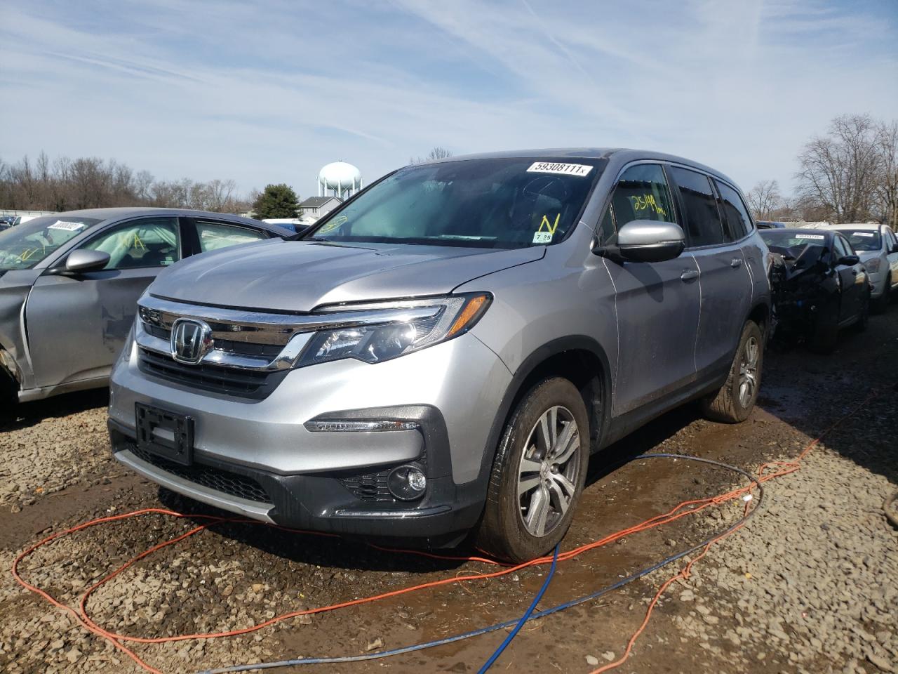 Photo 2 from auction – 2020 HONDA PILOT EXL with VIN 5FNYF6H58LB049263