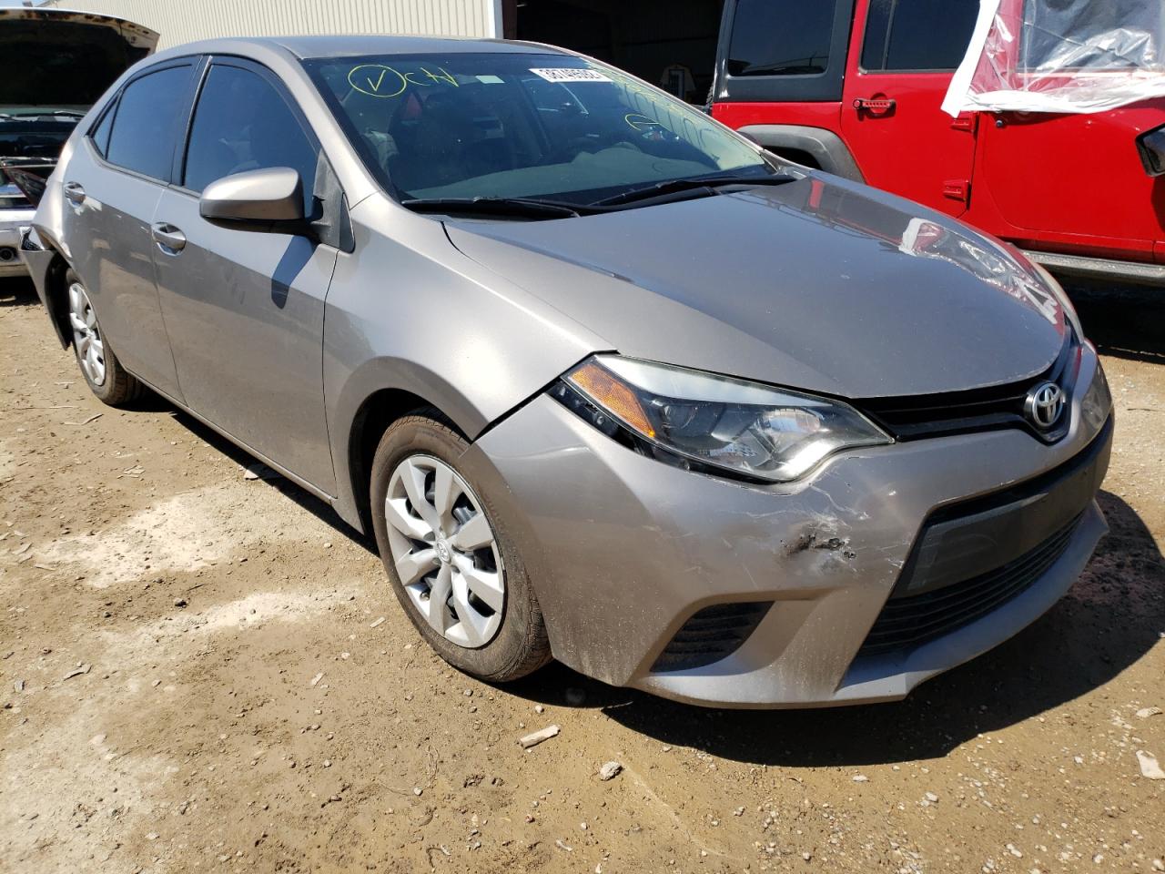 TOYOTA COROLLA L 2014 with VIN 5YFBURHE7EP154459 - Photo from auction