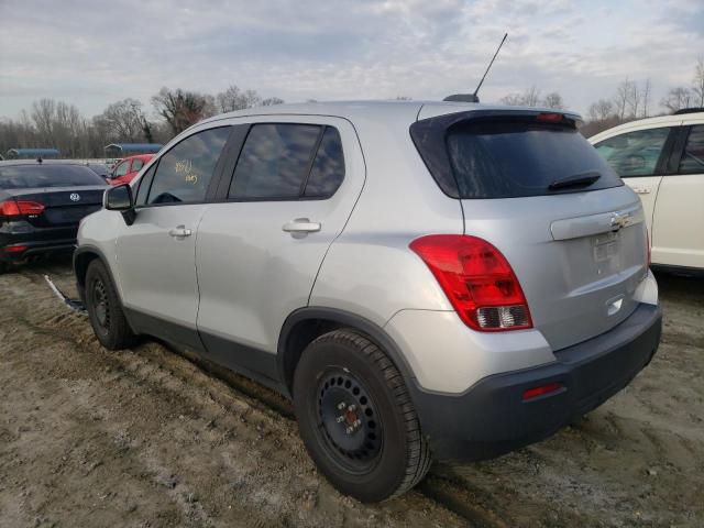 Photo 3 from auction – 2016 CHEVROLET TRAX LS with VIN 3GNCJKSB1GL269858