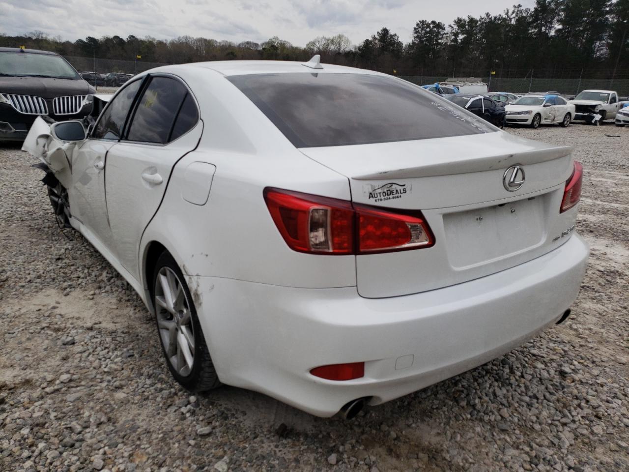 Photo 3 from auction – 2012 LEXUS IS 250 with VIN JTHCF5C29C5058782