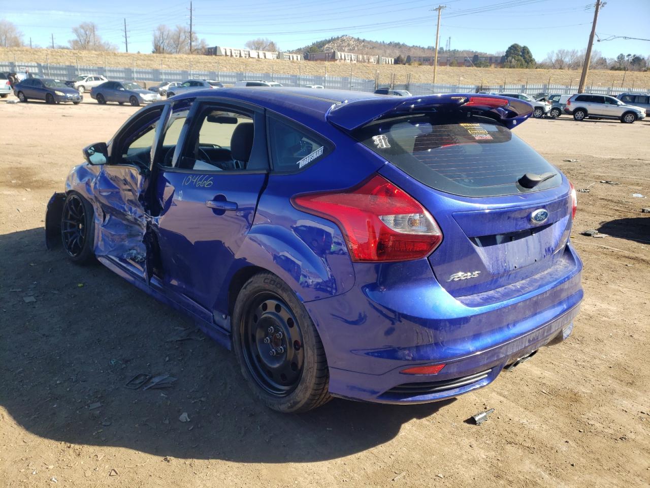 Photo 3 from auction – 2014 FORD FOCUS ST with VIN 1FADP3L94EL362983
