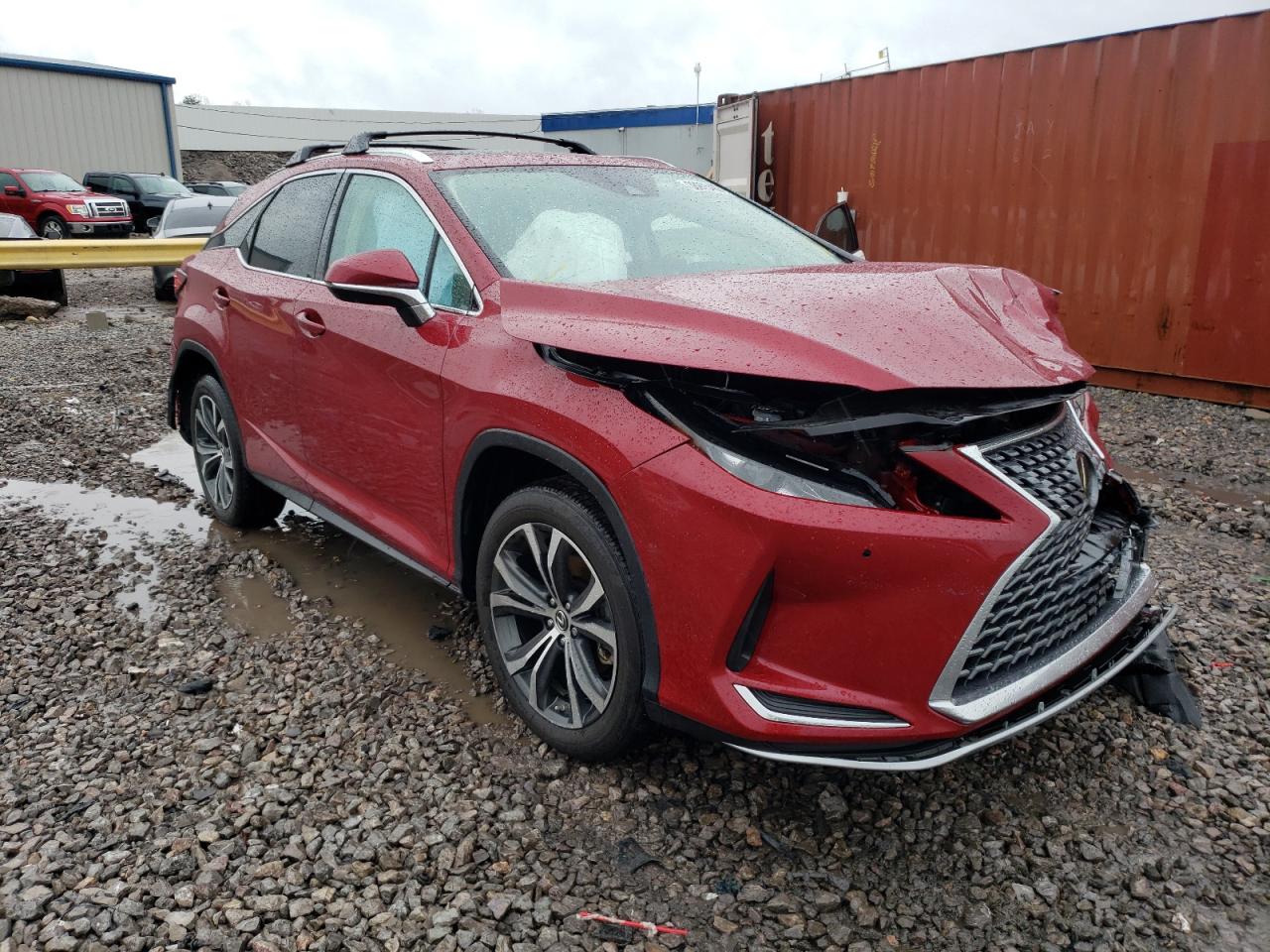 LEXUS RX 350 2021 with VIN 2T2HZMDA0MC291903 - Photo from auction