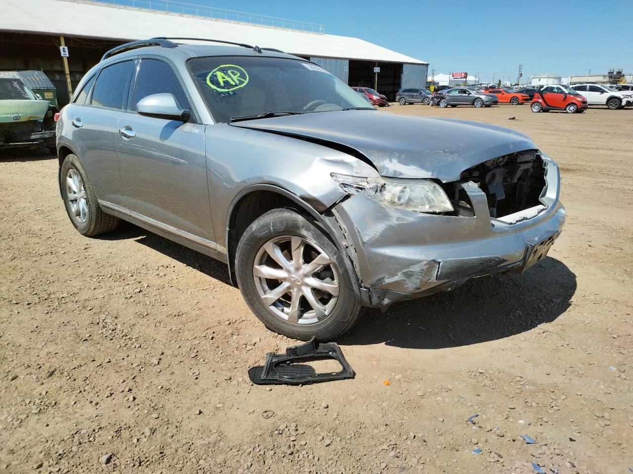 Photo 9 from auction – 2007 INFINITI FX35 with VIN JNRAS08WX7X204877
