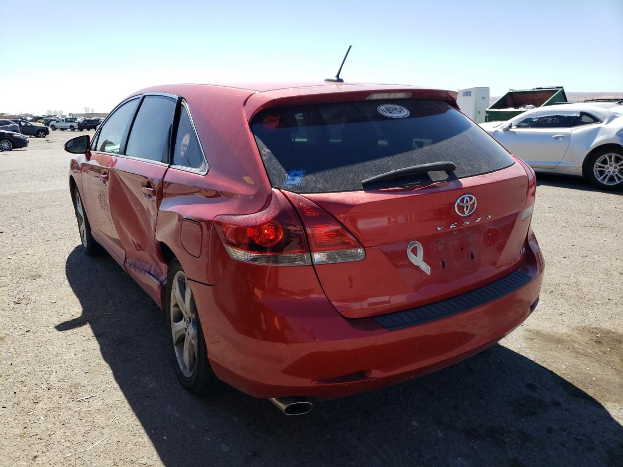 Photo 3 from auction – 2014 TOYOTA VENZA LE with VIN 4T3ZK3BB4EU067561