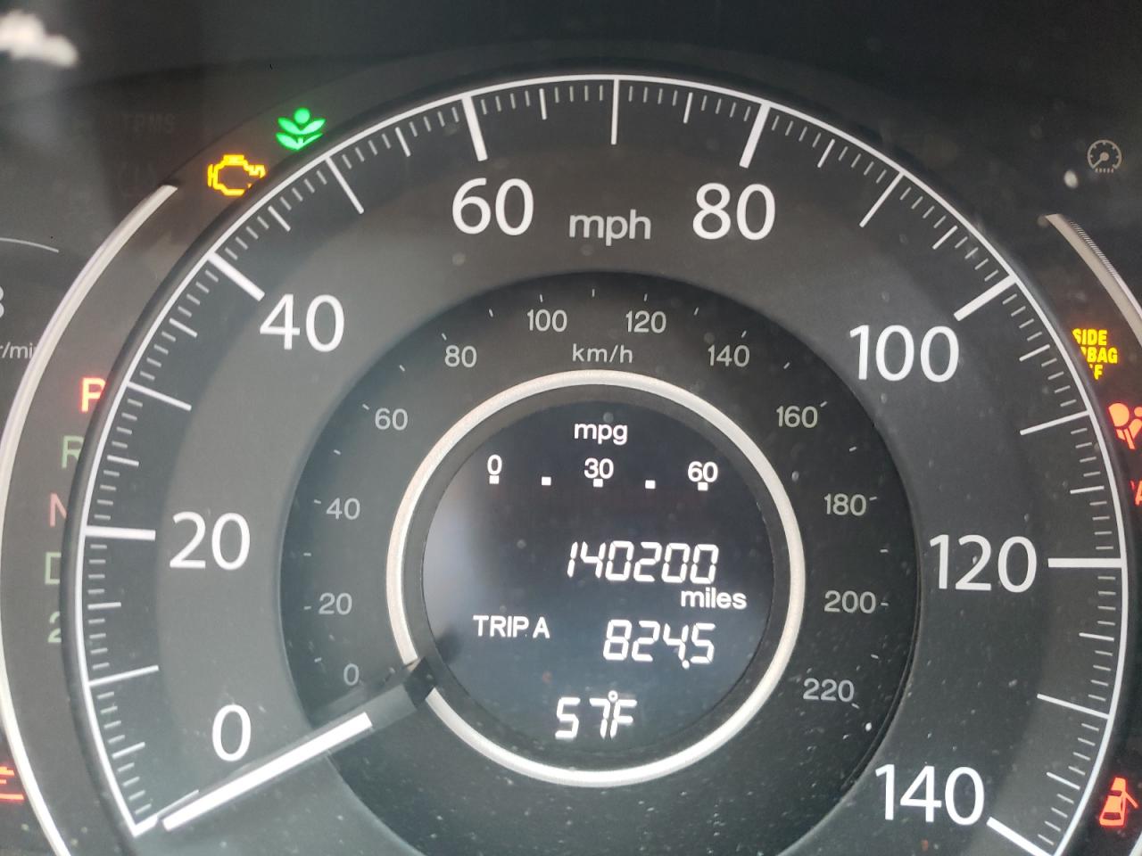 Photo 8 from auction – 2012 HONDA CR-V EXL with VIN 5J6RM3H77CL016630