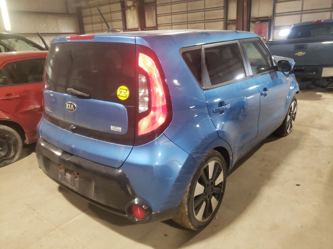 Photo 4 from auction – 2016 KIA SOUL + with VIN KNDJP3A57G7297314