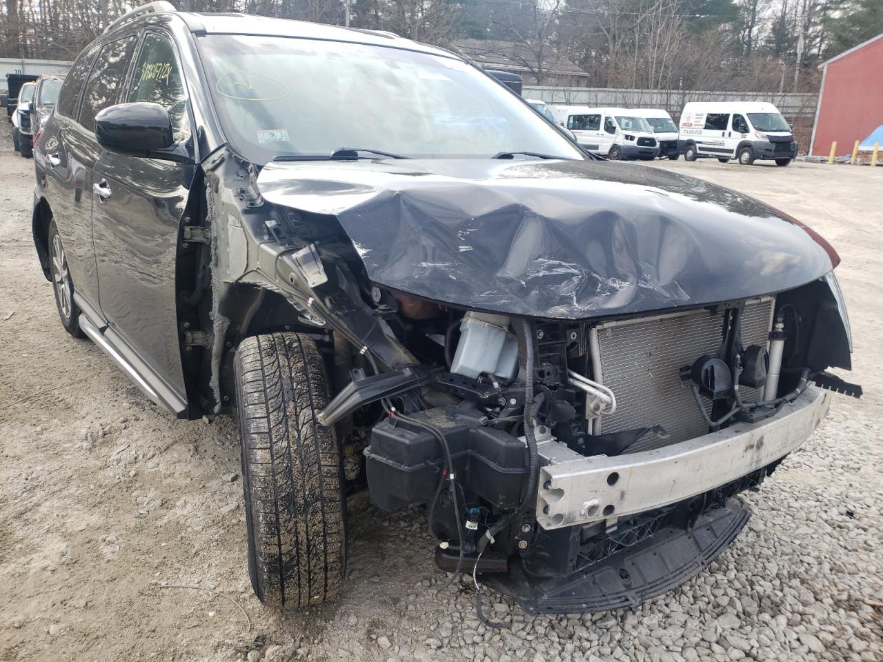 NISSAN PATHFINDER 2015 with VIN 5N1AR2MM7FC609818 - Photo from auction