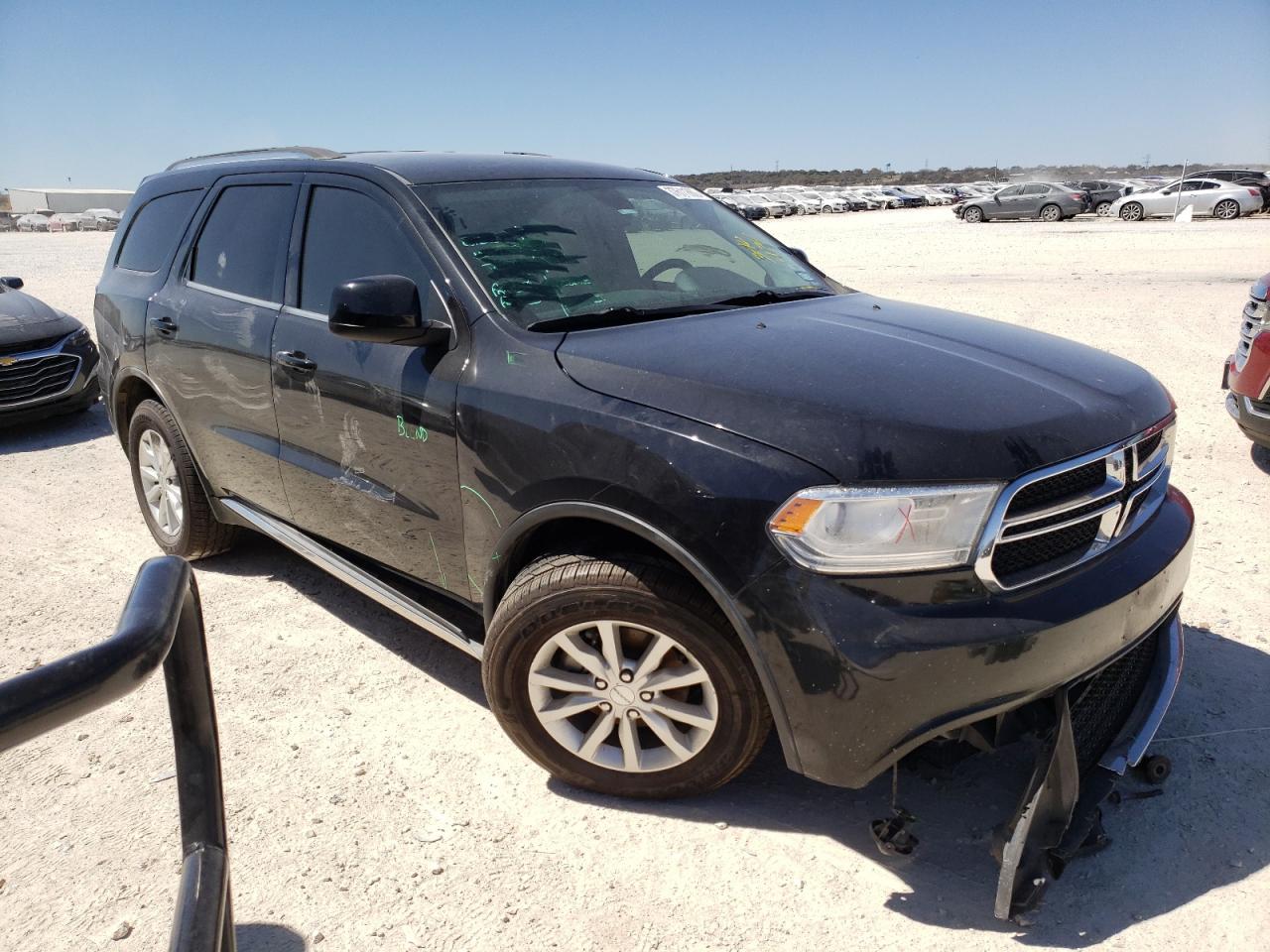 DODGE DURANGO SX 2014 with VIN 1C4RDHAG3EC390474 - Photo from auction