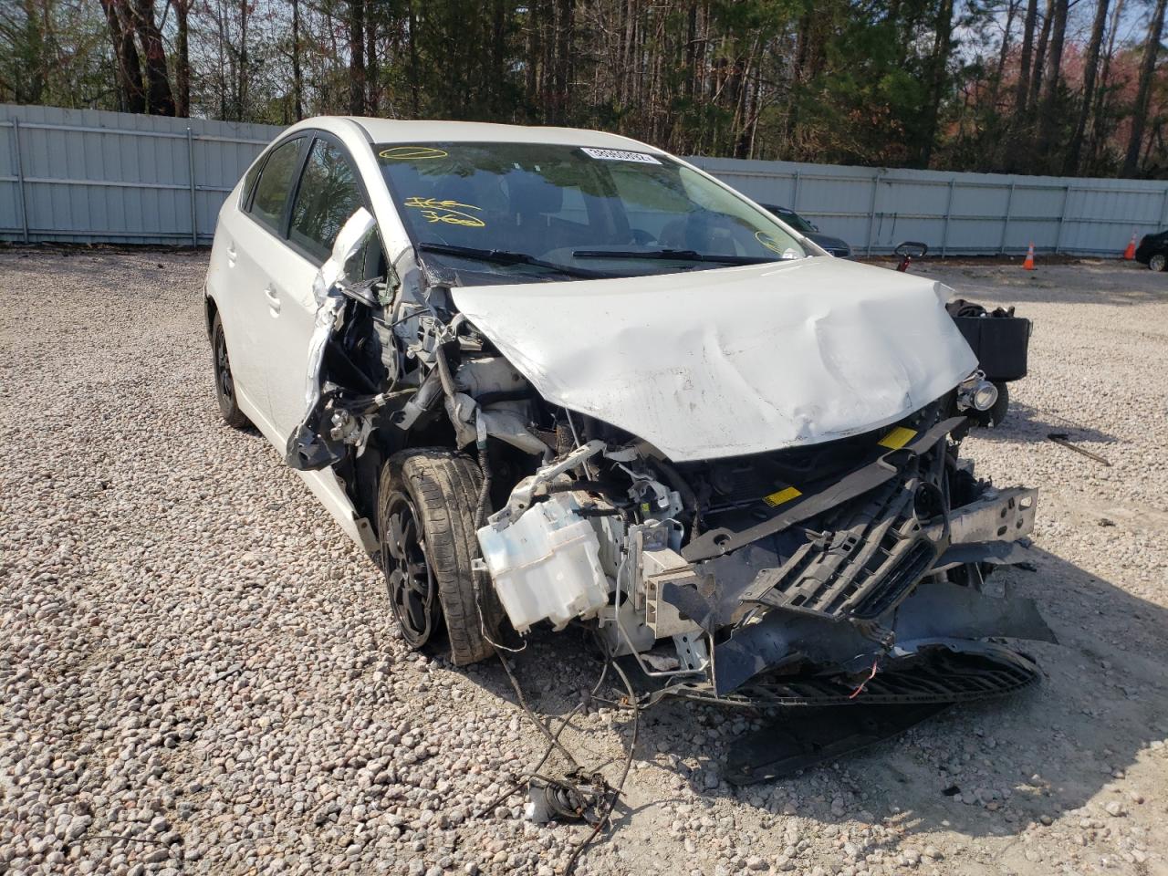 TOYOTA PRIUS 2012 with VIN JTDKN3DUXC1512839 - Photo from auction