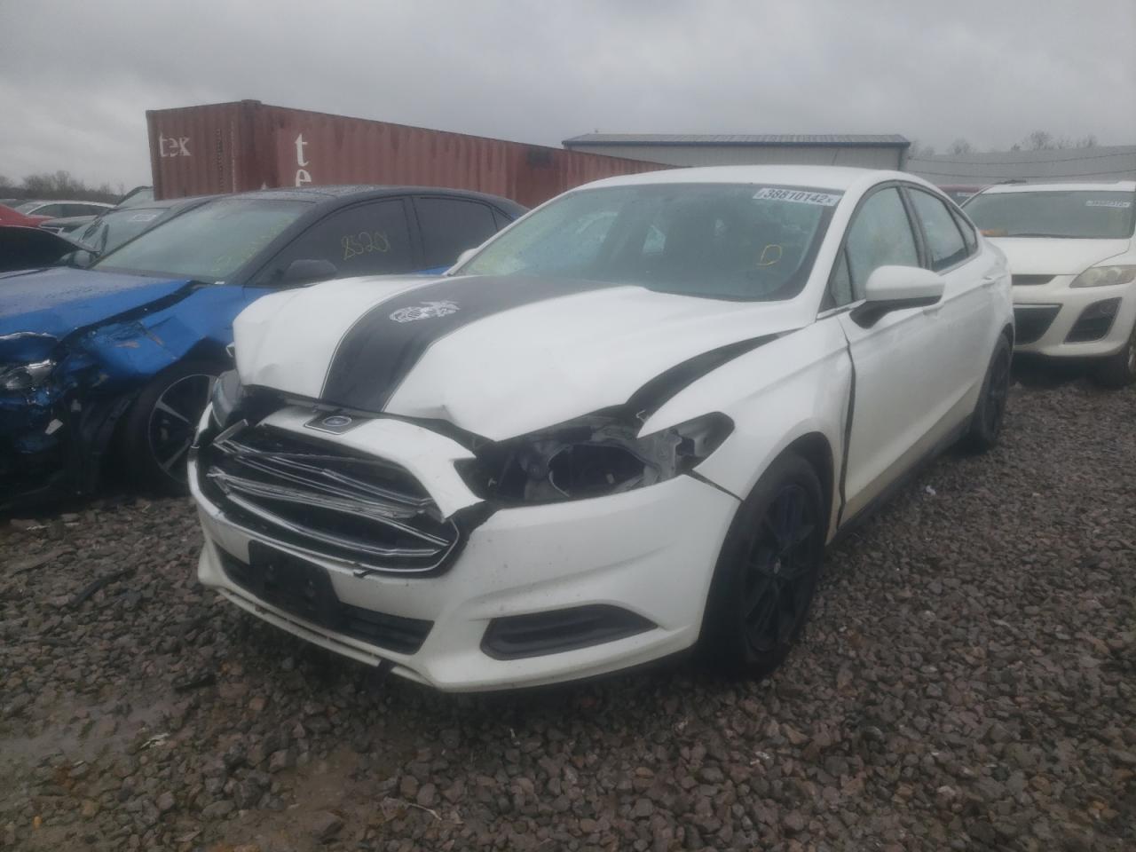 Photo 2 from auction – 2016 FORD FUSION S with VIN 1FA6P0G78G5128076