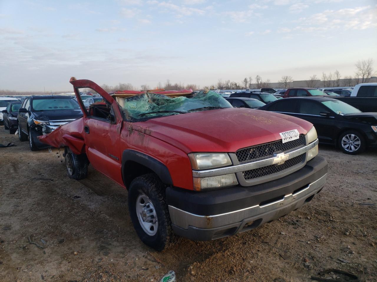 CHEVROLET SILVERADO 2004 with VIN 1GCHK24U84E167107 - Photo from auction