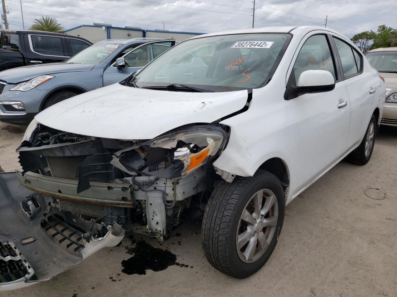 Photo 2 from auction – 2012 NISSAN VERSA S with VIN 3N1CN7APXCL891184