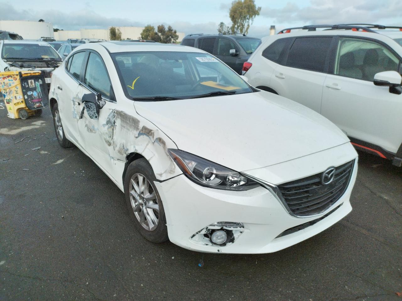 MAZDA 3 TOURING 2016 with VIN JM1BM1V74G1301593 - Photo from auction