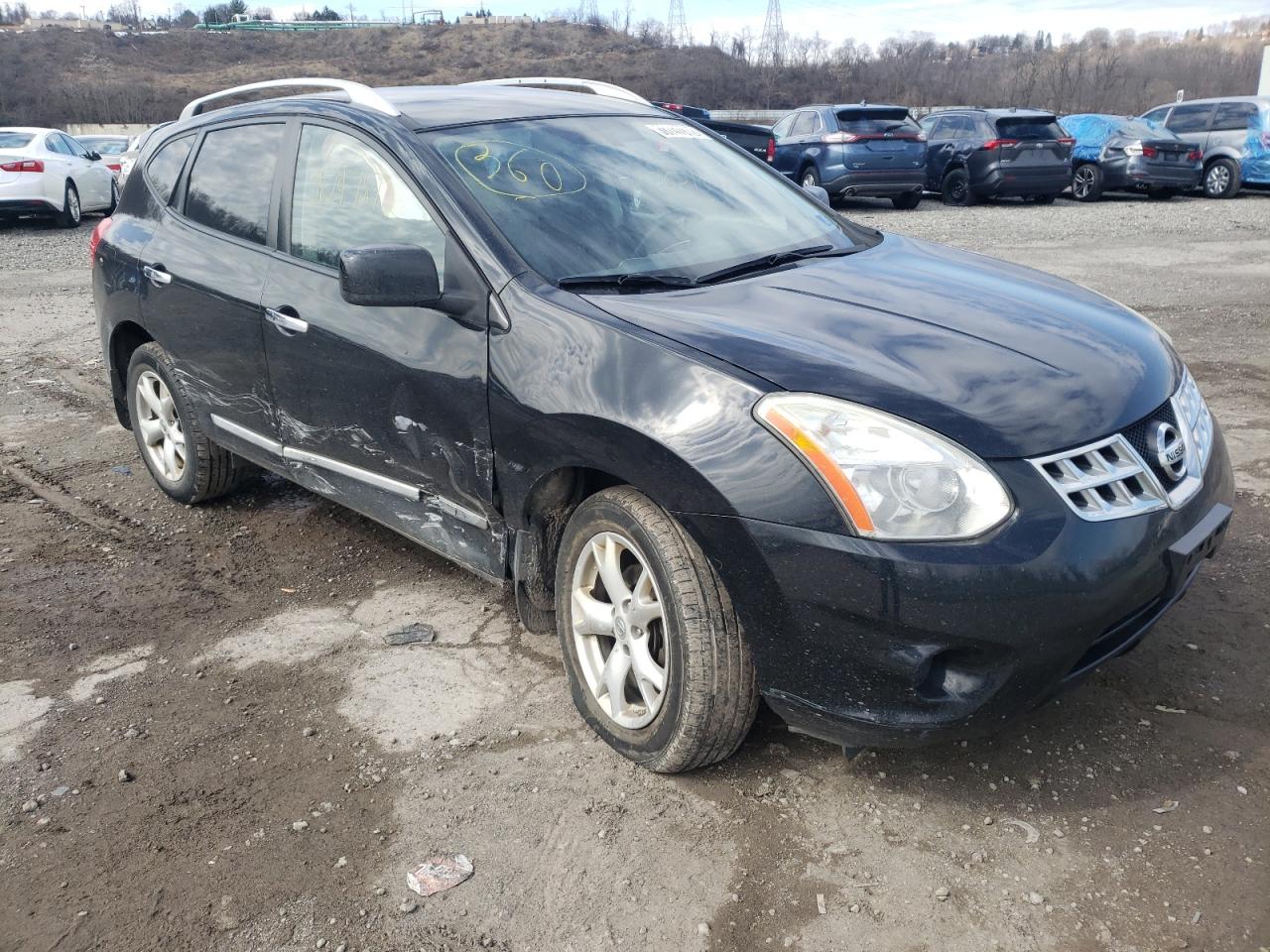 NISSAN ROGUE S 2011 with VIN JN8AS5MV7BW280599 - Photo from auction