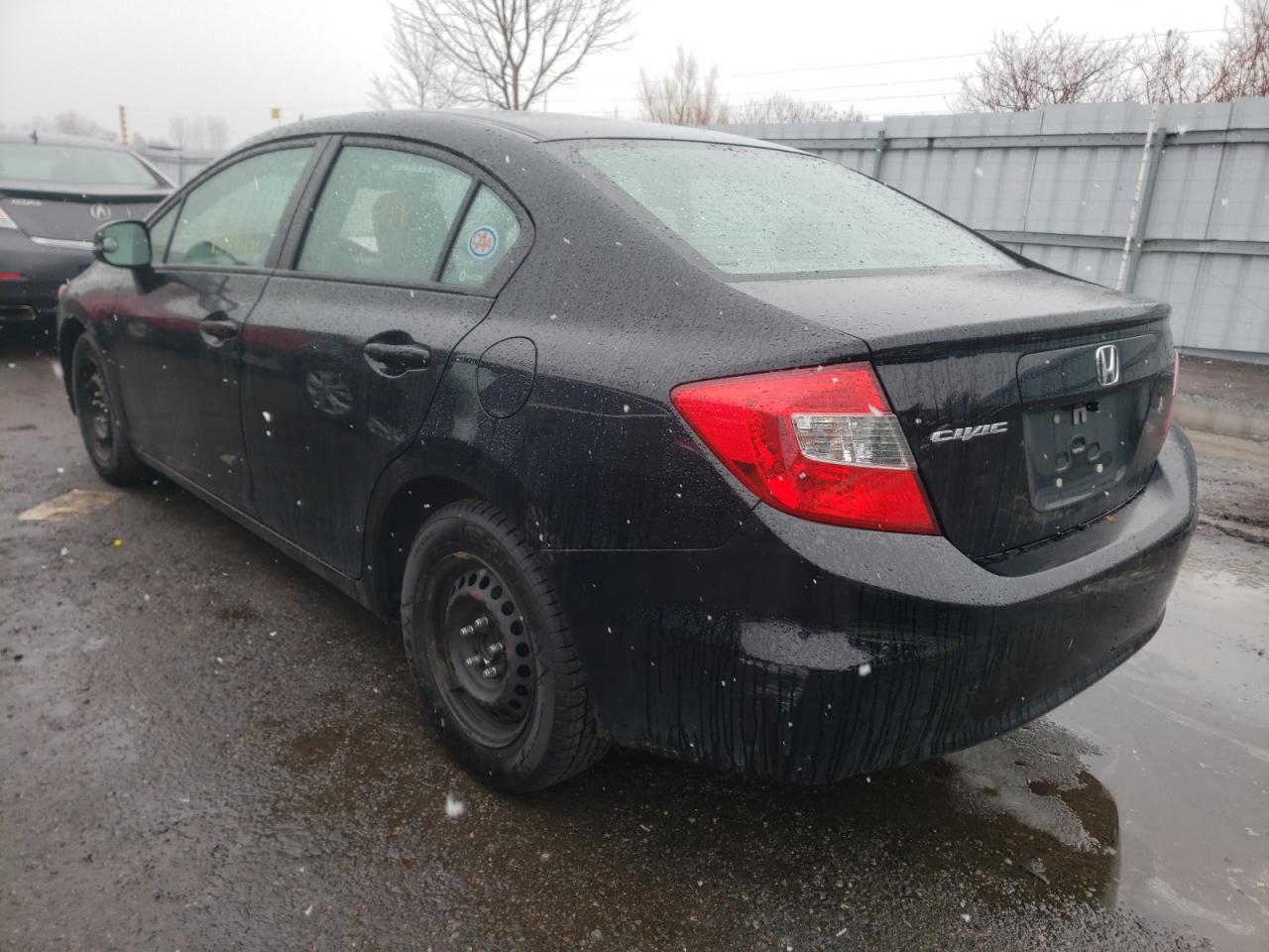 Photo 3 from auction – 2012 HONDA CIVIC LX with VIN 2HGFB2F47CH106148