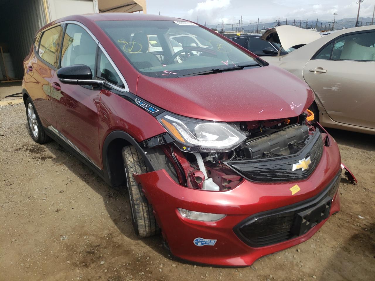 Photo 1 from auction – 2021 CHEVROLET BOLT EV LT with VIN 1G1FY6S03M4100054