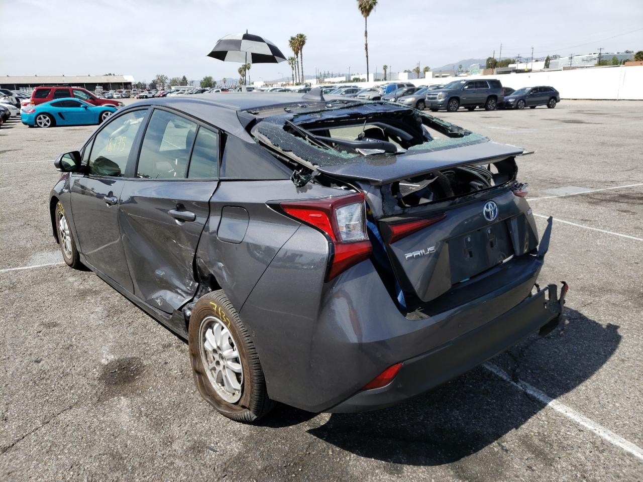 Photo 3 from auction – 2019 TOYOTA PRIUS with VIN JTDKARFU2K3089687