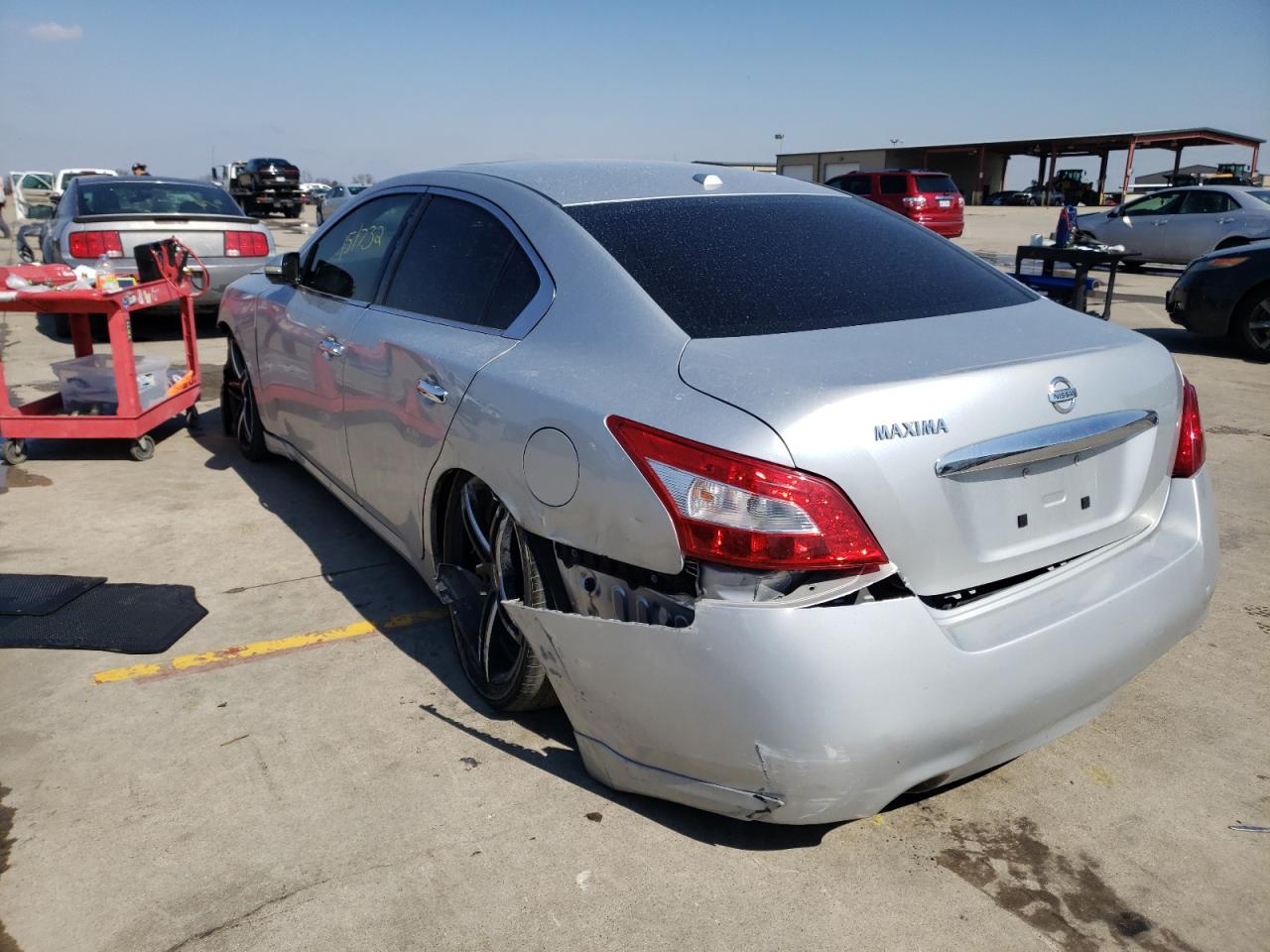 Photo 3 from auction – 2009 NISSAN MAXIMA S with VIN 1N4AA51EX9C847215