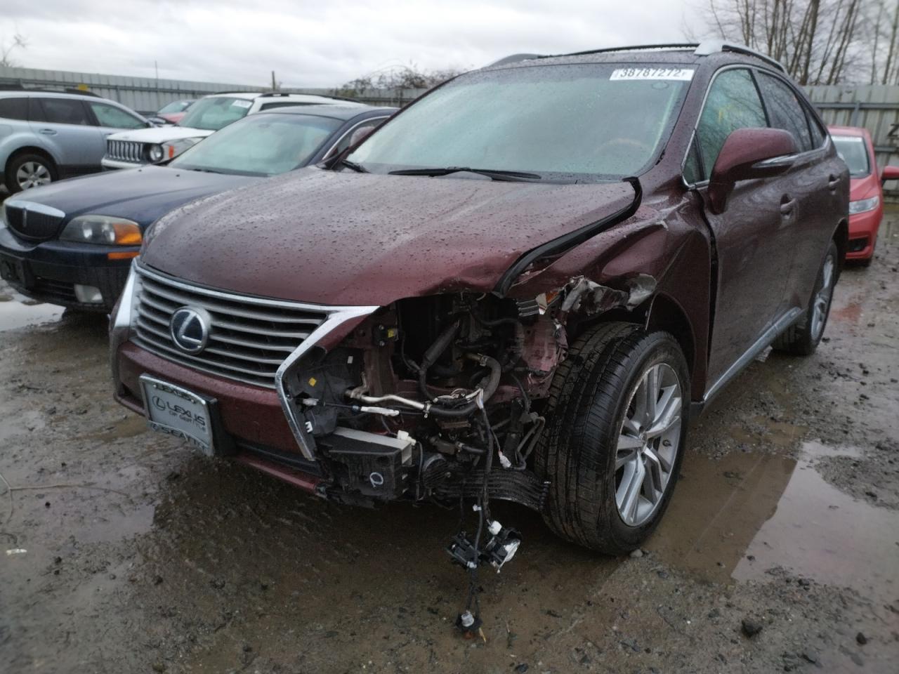 Photo 2 from auction – 2015 LEXUS RX 450H with VIN 2T2BC1BAXFC009584