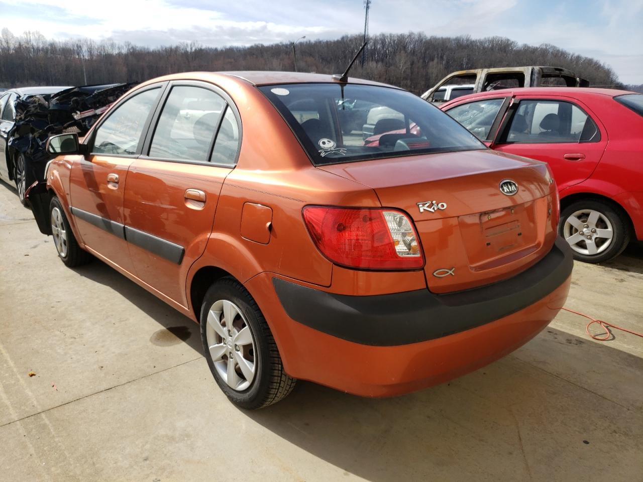 Photo 3 from auction – 2009 KIA RIO BASE with VIN KNADE223396533697