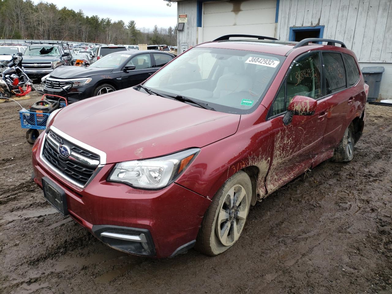 Photo 2 from auction – 2018 SUBARU FORESTER 2 with VIN JF2SJAGC4JH617272